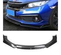 VENYAA Aileron Avant Voiture pour BMW X6 G06 F16 E71 E72 2008-2023 2024, Becquets Avant Diffuseur De LèVre De Pare-Chocs Avant Splitter Accessoires,Carbon Fiber Look