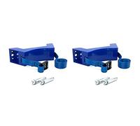 VENYAA Lot de 2 porte-bouteilles de gaz en ABS pour camping-car, camping-car, caravane, bleu