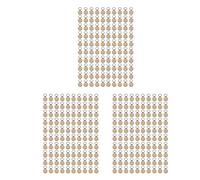 VENYAA Lot de 300 porte-clés ronds vides en bois - Pour bricolage - Cadeau à graver