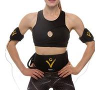 Ceinture Abdominale Noire Electrostimulation et Musculation EMS- Appareil Electrostimulateur Musculaire Abdominaux, Bras, Cuisses et Mollets, Homme