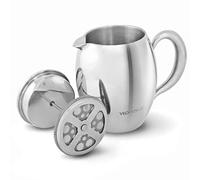 VeoHome - Cafetière à Piston 0,75 Litre- Incassable et garde le café chaud longtemps grâce à sa double coque inox