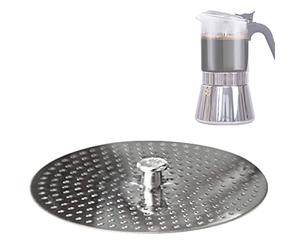 VeoHome Réducteur de rechange pour cafetière italienne 360mL en verre