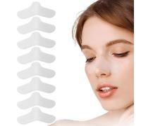 VEOIRXU 8 Pièces Naseaux Pour Masques Auto-Adhésif Coussinet Nasal Pour Masque Doux Coussinet Nasaux Confortables Pont Nasal Pour Masques Protecteur Nasal Anti-Irritation Peau Facile À Utiliser
