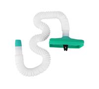 veorly 1 Tuyau D'Extension de Ventilateur de Climatisation de Voiture en ABS Télescopique pour Sortie d'air Conditionné Auto Universel, Blanc et Vert