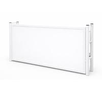 Vep Home Lit escamotable mural horizontal blanc 105 x 190 cm