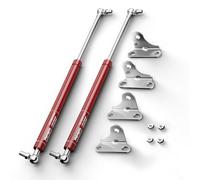 Vepagoo Gas Struts 15 Inch 67Lb/298N Shocks for Heavy Lid, RV Bed Lift Kit for Toolbox RV Bed and Hydraulic Cabinet Door Absorber, Heavy Duty Lift Support for Toy Lid and DIY, Red, 2pcs (1pair)