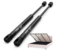 Vepagoo verin de coffre 300mm 400N | 2 pièces de verins à gaz pour camping car, verin hydraulique universel pour DIY meubles, caisse en bois, coffre à outils et autres couvercles lourds