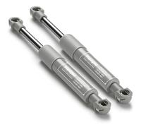 Vepagoo vérins à gaz 195MM 150N/15kg, Amortisseur à gaz pour KESSEBÖHMER Lift-o-Mat, pour Couvercle de Porte d'armoire Couvercle de Doîte à Outils, Verin Hydraulique de 2 pièces