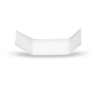 VEPATIM Lot de 1000 clips de fermeture en U - 40 mm - Papier blanc