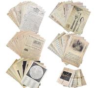 VEPEPE 150 Pièces 14x20cm Papier Scrapbooking, Papier Journal Vintage Scrapbooking, Scrapbooking Papiers, pour Album Photo Journal Carnet de Notes Scrapbook Bullet Journals DIY Art et Artisanat