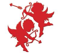 vepoty Cupid Arrow Metal Die Cuts Gallons Gaboss Modèle pour Cartes De Papier Artisanal DIY Making Scrapbooking Album De Saint-Valentin pour Saint-Valentin