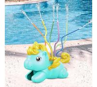 VEQENIFY Jeux d Eau Exterieur pour Enfants,Jouet arroseur d'eau,Arroseur d'eau pour Enfants,Jouets d'extérieur d'été,Jouet d'eau pour Activités de Plein Air,Jouets Sprinkler Jeux Exterieur（Licorne）