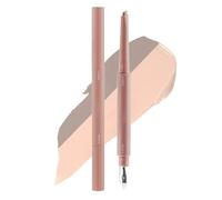 Ver à soie bicolore - Stick surligneur sous les yeux, 2,5 g pour femme, cosplay, spectacle sur scène, fête d'anniversaire, voyage, maquillage brillant, mélange lisse pour les yeux, facile à appliquer,