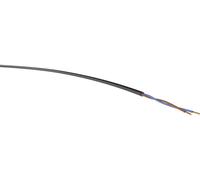 VER H03VV-F 2x0,5 sw Ri.100 Câble dénergie H03VV-F 2 x 0.50 mm² noir 100 m