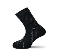 VER JARI Chaussettes étanches imperméables Bambou, respirantes, coupe-vent, Ultra-légères | Confort Total (Noire, 39-42)