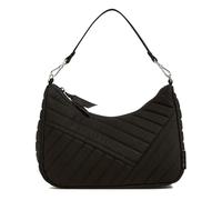 Vera Bradley Cotton Frannie Mini Crescent Crossbody Purse, Sac à bandoulière Femme, Noir, Taille Unique