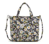 Vera Bradley Cotton Mini Vera Tote Bag, Daisies White