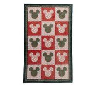 Vera Bradley Disney Fleece Plush Throw Blanket, Couverture Femme, Mickey Mouse Kaléidoscope Multi, Taille Unique
