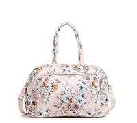 Vera Bradley Femme Performance Twill Grand Weekender Travel Bag Sac de Voyage, Bouquet de Fleurs de pêcher, Taille Unique