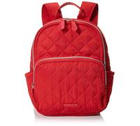 Vera Bradley Femme Performance Twill Small Backpack Sac à Livres, Rouge Cardinal, Taille Unique