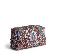 Vera Bradley Grand cosmétique en Coton, Cannelle de Marrakech, Taille Unique, Grand cosmétique en Coton
