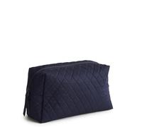 Vera Bradley Grand cosmétique en Coton, Pervenche, Taille Unique, Grand cosmétique en Coton