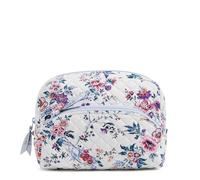 Vera Bradley Grand Sac de Rangement en Coton pour Femme - Motif Floral - Taille Unique, Magnifique Motif Floral, Taille Unique, Grand Sac de Rangement de Maquillage en Coton
