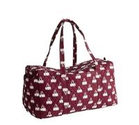 Vera Bradley Grand Sac de Voyage Original en Coton pour Femme, Duffel Mosaic, Taille Unique, Sac de Sport Original en Coton de qualité supérieure