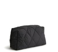 Vera Bradley Grande Trousse de Maquillage en Nylon pour Femme, Moonless Night, Taille Unique, Grand cosmétique en Nylon