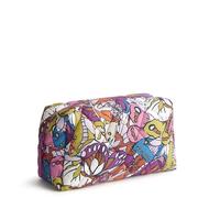 Vera Bradley Grande trousse de maquillage en nylon Violet, violet, Grand cosmétique en nylon