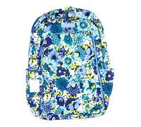 Vera Bradley Laptop Backpack Blueberry Blooms