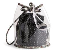 Vera Bradley Lot de 3 Produits cosmétiques en Coton Noir, Noir, Ensemble cosmétique 3 pièces en Coton