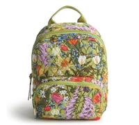 Vera Bradley Mini Banbury Sac à dos en coton de qualité supérieure pour femme, Bouquet de prairie, Taille unique