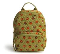 Vera Bradley Mini Banbury Sac à dos en coton de qualité supérieure pour femme, Petit palmier tomates, Taille unique