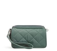 Vera Bradley Performance Twill All in One Crossbody Purse with RFID Protection, Sac à bandoulière Femme, Feuille d'olivier