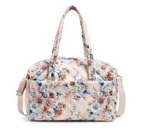 Vera Bradley Performance Twill Medium Travel Duffle Bag, Duffel de Nuit Femme, Bouquet de Fleurs de pêcher, Einheitsgröße