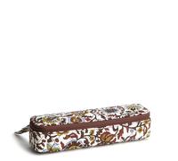 Vera Bradley Pilulier de Voyage en Coton pour Femme, Marrakech Vines Crème, Taille Unique, Breloque Originale pour Sac à Dos en Coton de qualité supérieure