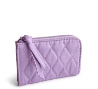 Vera Bradley Pochette en Coton pour Femme avec Fermeture éclair Violet Rhapsody Taille Unique