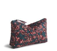 Vera Bradley Pochette Moyenne en Coton Vert, Vert, Pochette Moyenne en Coton