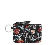 Vera Bradley Portefeuille en Coton avec Fermeture Éclair pour Femme, Taille Unique