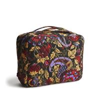 Vera Bradley Premium Cotton Hanging Travel Organizer, Midnight Garden Paisley