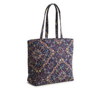 Vera Bradley Premium Cotton Original Zip Tote Bag, Sac de Rangement : Femme, Paisley étoilé, Taille Unique