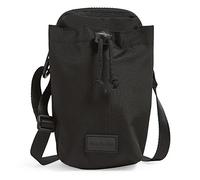Vera Bradley Recycled Lighten Up Reactive Deluxe Water Bottle Crossbody Sling Bag, Sac à bandoulière Femme, Noir, Taille Unique
