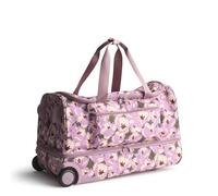 Vera Bradley Ripstop Adair Sac de Voyage à roulettes Motif Tulipes bouclées Violet, Tulipes bouclées Violettes, Ripstop Adair Sac à roulettes