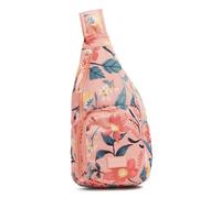 Vera Bradley Ripstop Mini sac à dos à bandoulière, Paradise Bright Coral, Taille unique