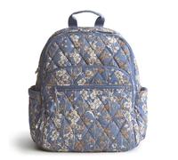 Vera Bradley Sac à dos Bancroft Performance Twill pour femme, Larkspur Delphinum, Taille unique