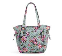 Vera Bradley Sac à Main Glenna Femme, Rosy Outlook-Coton recyclé, Taille Unique