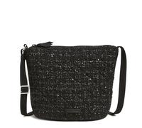 Vera Bradley Sac Coton, Portefeuille à bandoulière Femmes, Noir, Taille Unique