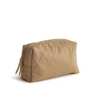 Vera Bradley Sac de Rangement de Maquillage en sergé de Taille Moyenne pour Femme, Œil de Tigre, Taille Unique