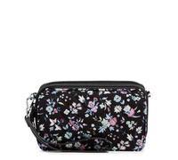 Vera Bradley Sacoche Sac à bandoulière tout-en-un en coton avec protection RFID, Botanical Ditsy, Taille unique